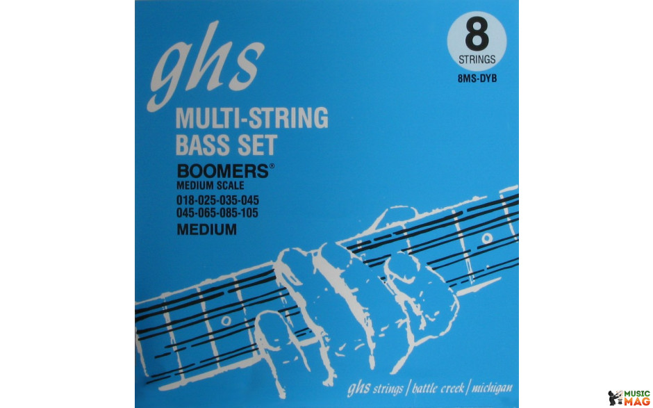 GHS STRINGS BOOMERS BASS SET