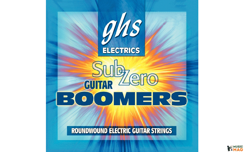 GHS STRINGS SUB-ZERO BOOMERS SET