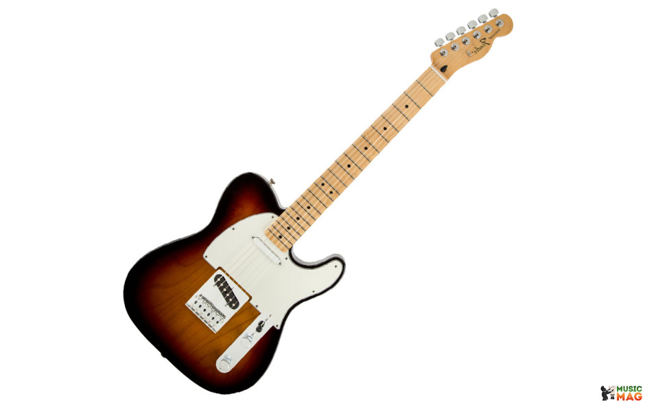 FENDER STANDARD TELECASTER LEFT-HANDED MAPLE FINGERBOARD BROWN SUNBURST