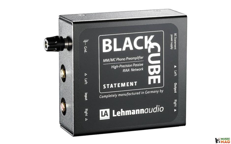Lehmannaudio Black Cube Statement