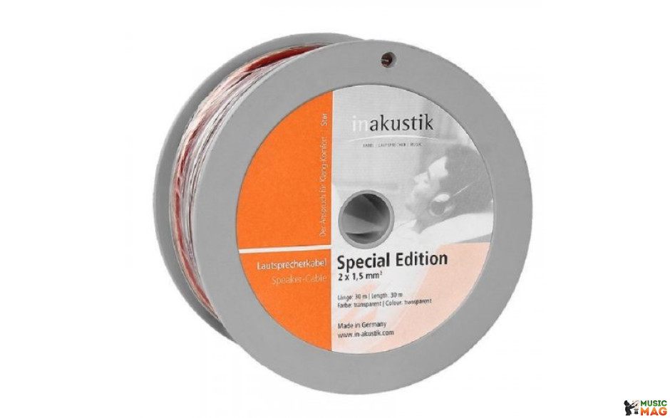 Inakustik Star Special Edition 2 x 1,5 mm² white 30m