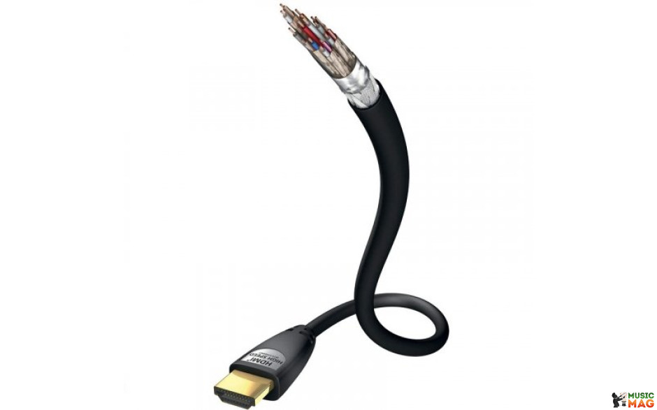 Inakustik Star High Speed HDMI Cable with Ethernet 0,75m