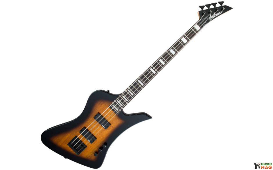 JACKSON JS2 KELLY BIRD BASS IV AH TOBACCO BURST
