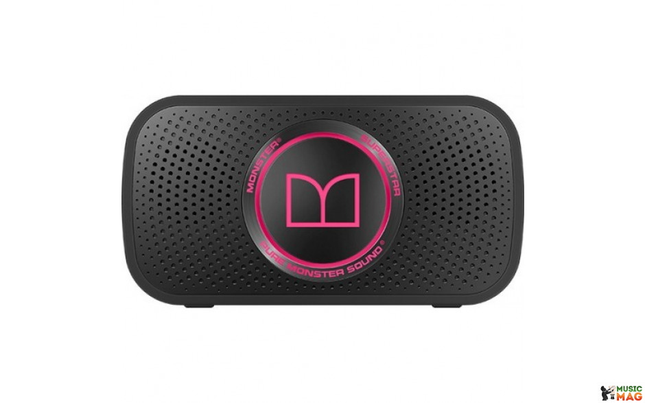 Monster Superstar High Definition Bluetooth Speaker Neon Pink
