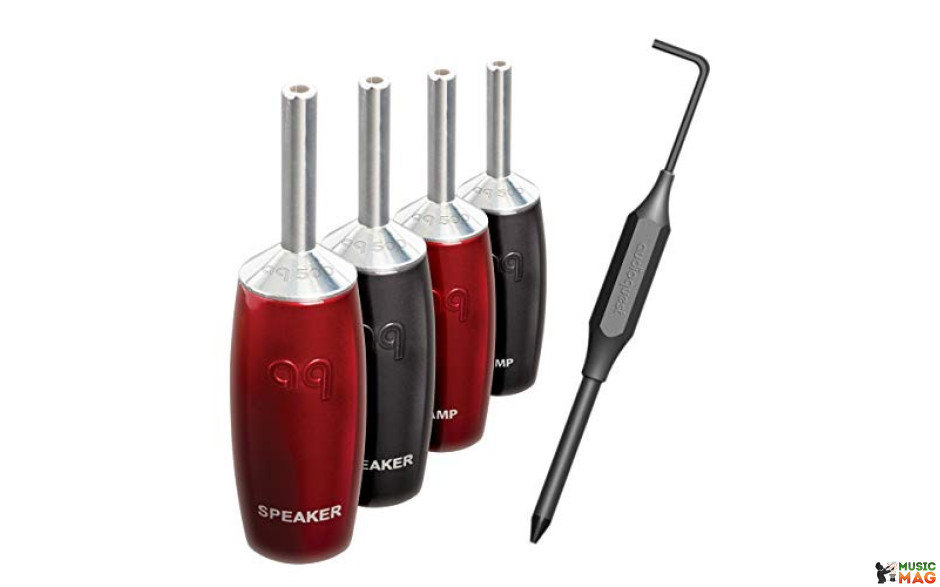 AUDIOQUEST spc 507 Series Banana Silver set of 6