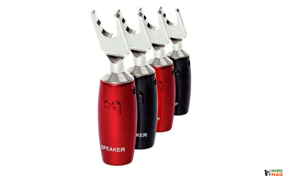 AUDIOQUEST spc 1007 Series Multi-Spade Silver set of 6