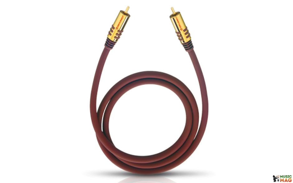 OEHLBACН 2054 NF Subwoofercable 2,0m bordeaux