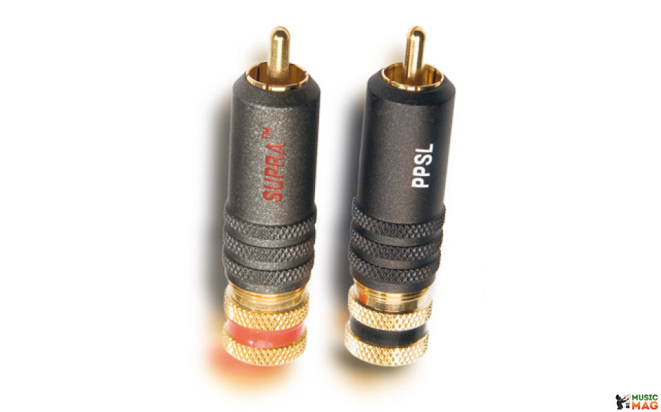 Supra PPSL RCA PLUG PAIR