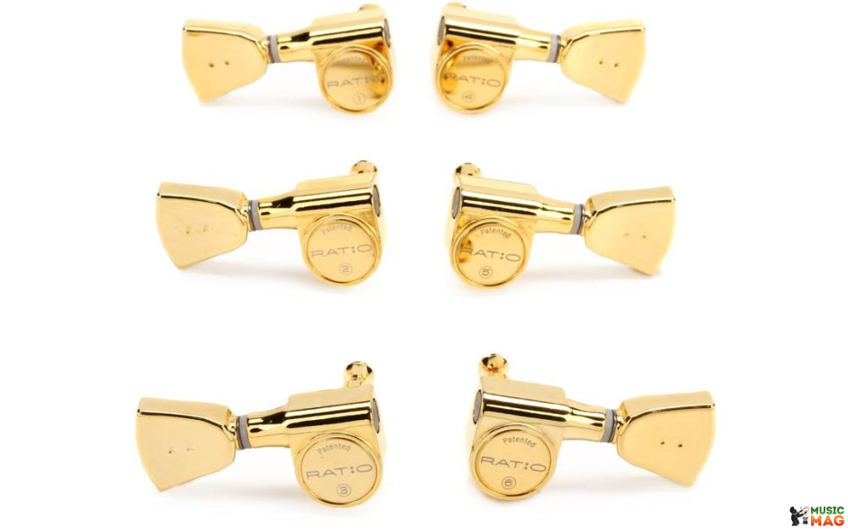 GRAPH TECH PRN-2311-G0 Ratio Electric 3+3 Contemporary 2 Pin - Gold