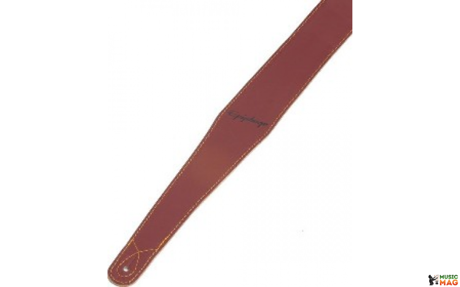 EPIPHONE ST300 DELUXE LEATHER STRAP BROWN 2 5