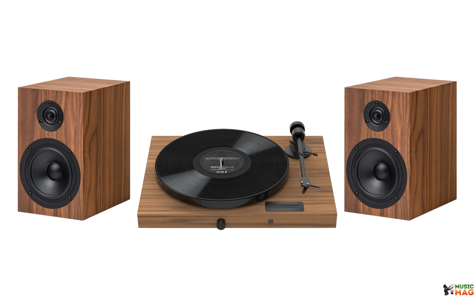 Pro-Ject Set Jukebox E1 + Speaker Box 5 Walnut