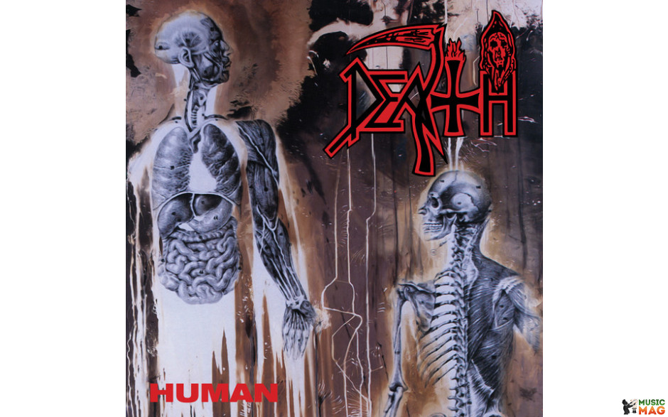 DEATH - HUMAN 2017 (RR7165, LTD, Black And Blood Red Merge) RELAPSE/EU MINT (0781676716517)