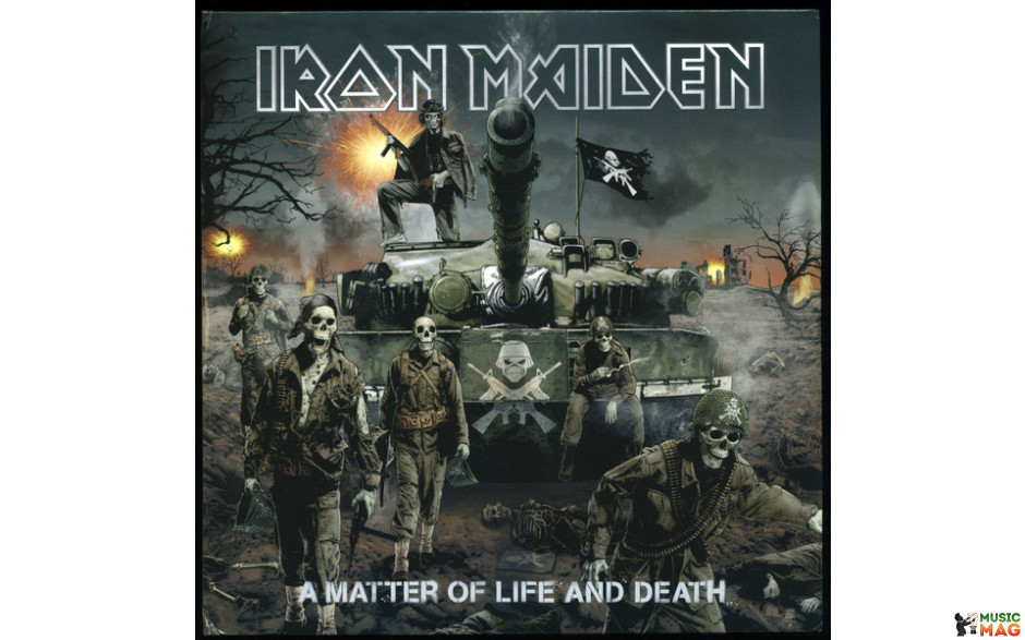 IRON MAIDEN - A MATTER OF LIFE AND DEATH, 2 LP Set 2006/2017 (0190295851958) GAT, OIS, PARLOPHONE/WARNER/EU MINT (0190295851958)