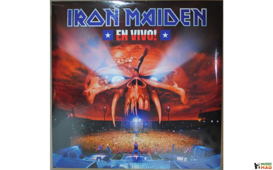 IRON MAIDEN - EN VIVO 3 LP Set 2012/2017 (0190295836436) GAT, PARLOPHONE/WARNER/EU MINT (0190295836436)