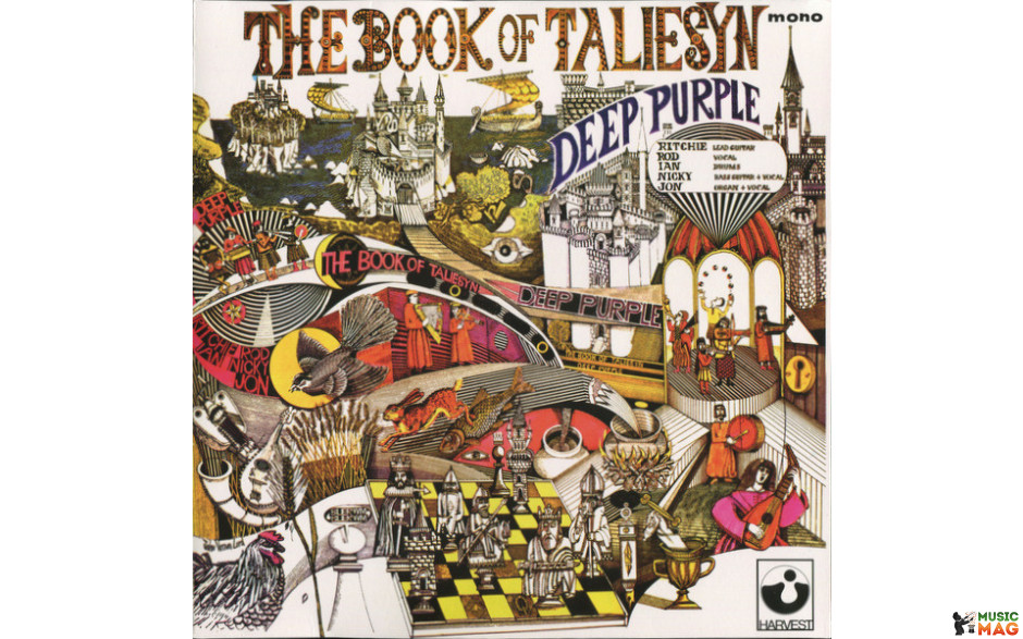 DEEP PURPLE - BOOK OF TALIESYN 1968/2015 (0825646183470, MONO) GAT, WARNER/EU MINT (0825646183470)