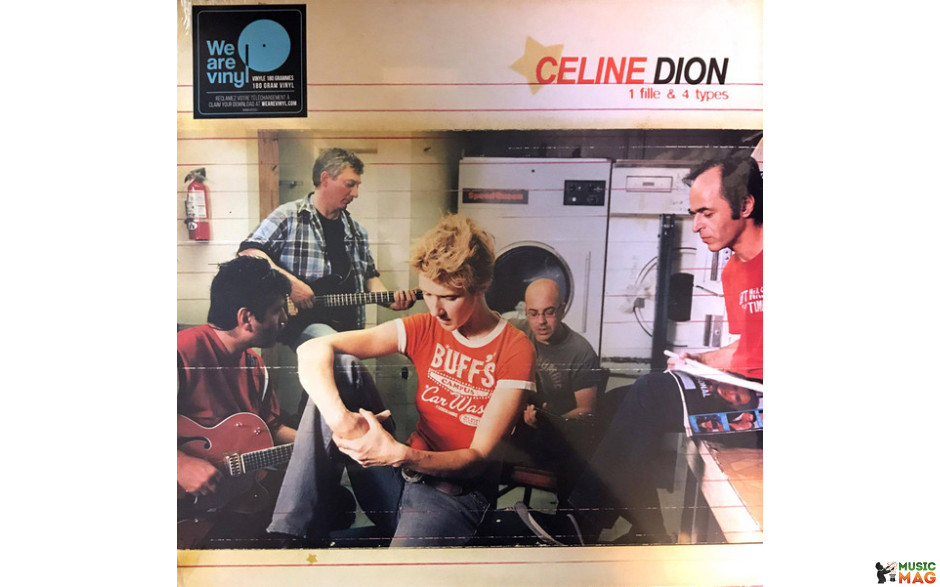 CELINE DION - 1 FILLE & 4 TYPES 2017 (88985450261, 180 gm.) SONY MUSIC/EU MINT (0889854502614)