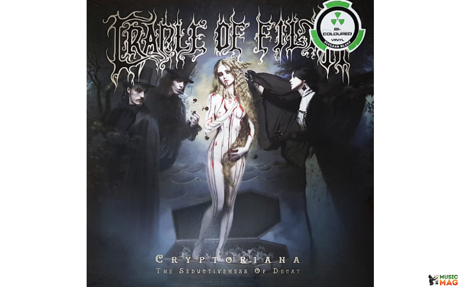 CRADLE OF FILTH – CRYPTORIANA - THE SEDUCTIVENESS OF DECAY 2 LP Set 2017 (NB 3805-1) GAT, NUCLEAR BLAST/EU MINT (0727361380519)