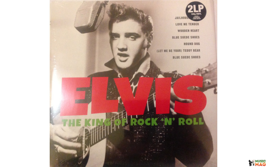 ELVIS PRESLEY - THE KING OF ROCK "N" ROLL 2 LP Set 2017 (02056-VB, 180 gm.) BELLEVUE/EU MINT