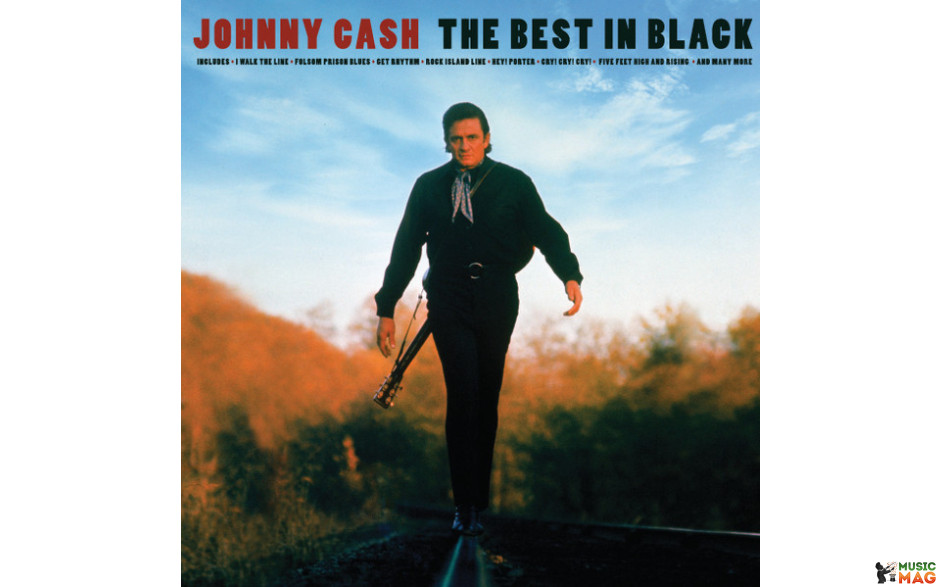 JOHNNY CASH – THE BEST IN BLACK 2 LP Set 2017 (02058-VB) BELLEVUE/EU MINT (5711053020581)