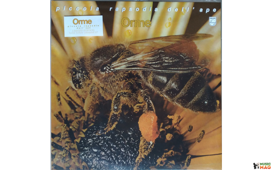 LE ORME - PICCOLA RAPSODIA DELL"APE 2017 (6323 102, LTD., Yellow) PHILIPS/EU MINT (8016158019544)