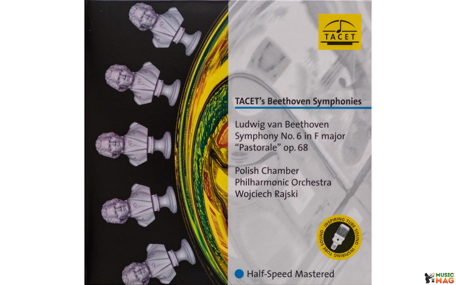BEETHOVEN – SYMPHONY NO. 6 IN F MAJOR "PASTORALE" OP. 68 2017 (TACET L241) TACET/EU MINT (4009850024118)