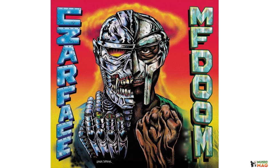 CZARFACE & MF DOOM - CZARFACE MEETS METAL FACE 2018 (SIL003-LP, LTD.) SILVER AGE/USA MINT (0706091000317)