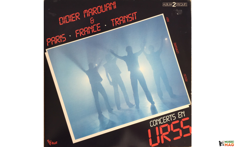 DIDIER MAROUANI & PARIS-FRANCE-TRANSIT — CONCERTS... 2 LP Set 1983/2020 (MAHLP-053) MASHINA/EU MINT