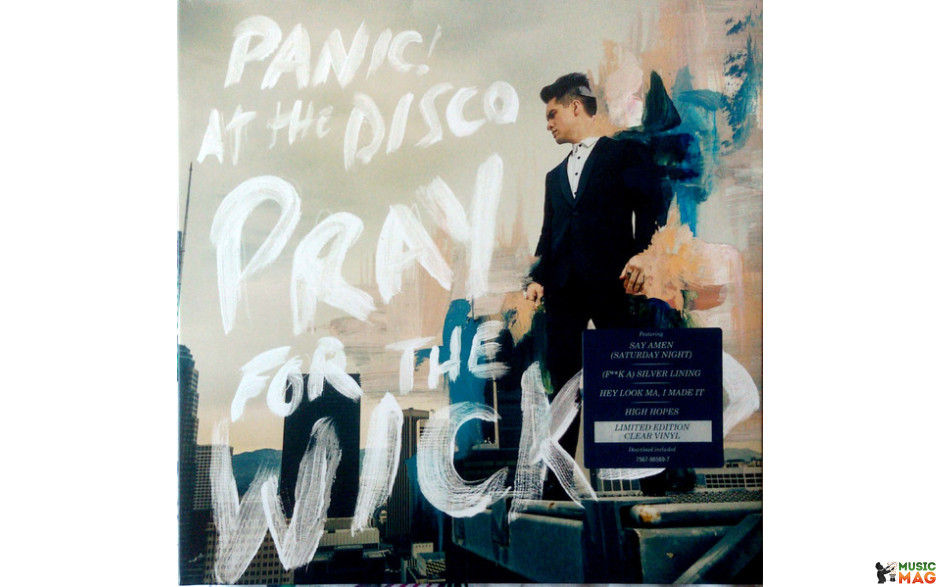 PANIC! AT THE DISCO - PRAY FOR THE WICKED 2018 (7567-86572-3, LTD., Clear) FUELED BY RAMEN/EU MINT (0075678657238)