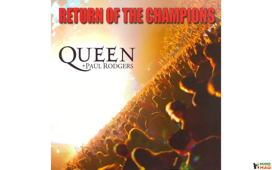 QUEEN + PAUL RODGERS - RETURN OF THE CHAMPIONS 3 LP Box Set 2005 (0094633697911) EMI/EU MINT (0094633697911)