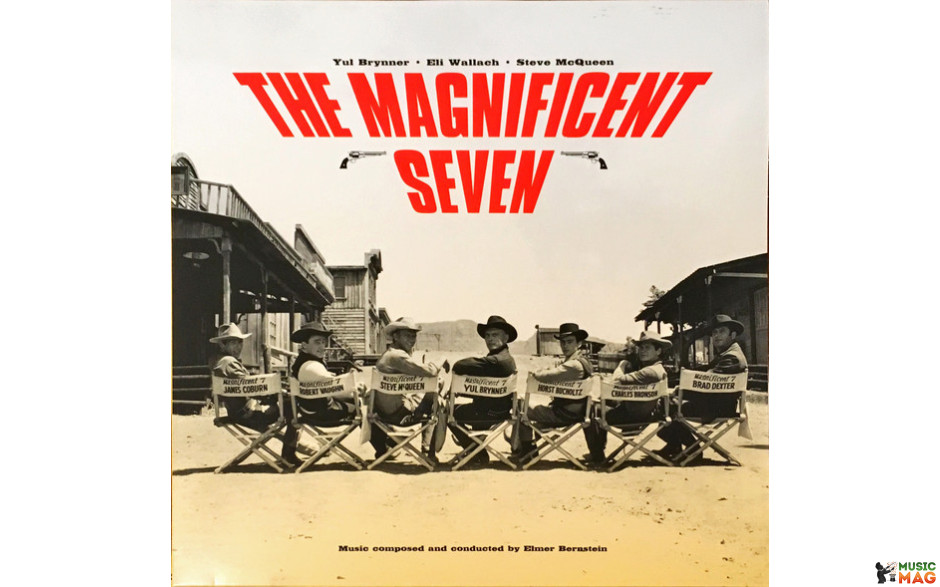 ELMER BERNSTEIN - THE MAGNIFICENT SEVEN 2018 (950647, LTD., 180 gm., Yellow) WAXTIME/EU MINT (8436559464826)