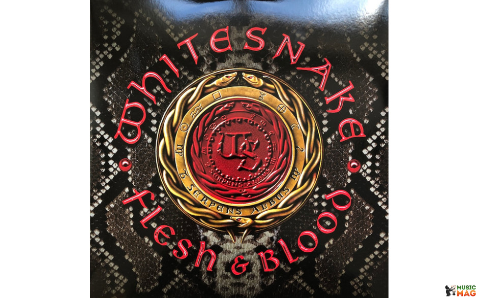 WHITESNAKE - FLESH & BLOOD 2 LP Set 2019 (FR LP 950, LTD., Gold) FRONTIERS MUSIC SRL/EU MINT (8024391095072)