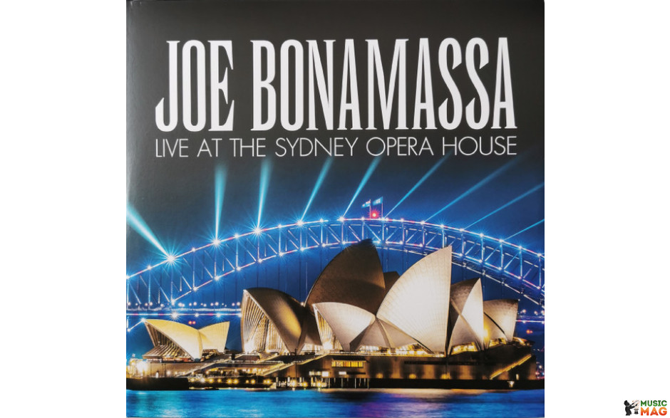 JOE BONAMASSA – LIVE AT THE SYDNEY OPERA HOUSE 2 LP Set 2019 (PRD7598 1, Blue) PROVOGUE/EU MINT (0810020500356)