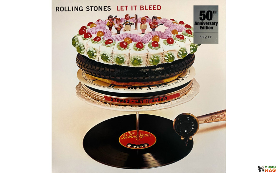 ROLLING STONES - LET IT BLEED 1969/2019 (8584-1, 180 gm., 50th Anniversary Edition) ABKCO/USA MINT (0018771858416)