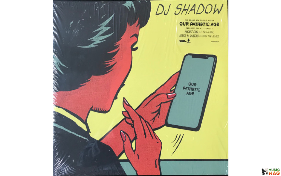 DJ SHADOW – OUR PATHETIC AGE 2 LP 2019 (MSAP0088LP, Blue sleeve) MASS APPEAL/EU MINT (0812814024888)