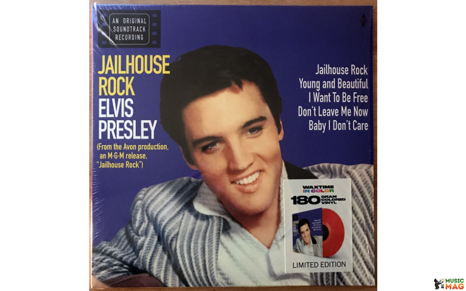 ELVIS PRESLEY - JAILHOUSE ROCK 2020 (950691, LTD., Red) WAXTIME IN COLOR/EU MINT (8436559467407)