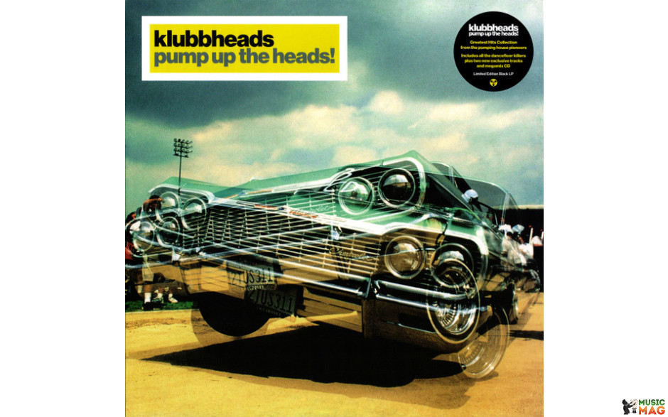KLUBBHEADS - PUMP UP THE HEADS! 2020 (MASHLP-061, Black Vinyl+CD, LTD.) MASHINA/EU MINT