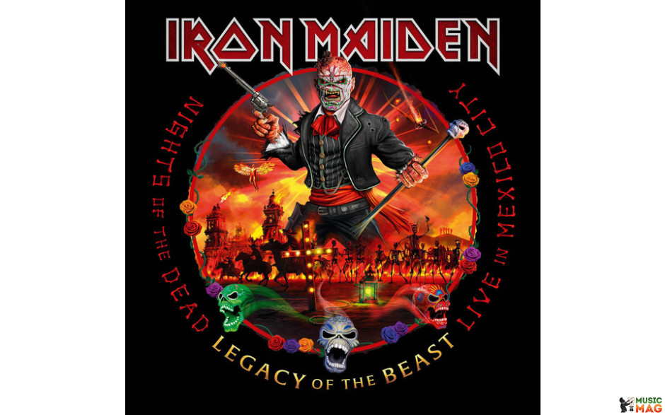 IRON MAIDEN - NIGHTS OF THE DEAD, LEGACY OF THE BEAST… 3 LP Set 2020 (0190295204709, LTD.) EU MINT (0190295204709)