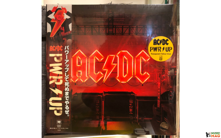 AC/DC – PWR/UP 2020 (YS-139, Yellow Translucent) SONY/EU MINT (0194398166612)