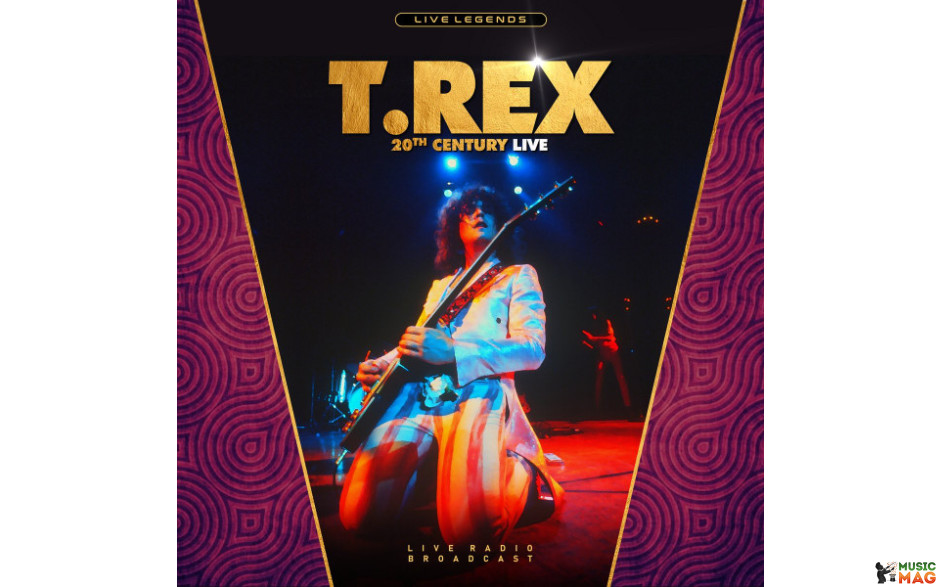 T. REX – 20TH CENTURY LIVE 2021 (PHR 1036) PEARL HUNTERS RECORDS/EU MINT (5906660083764)