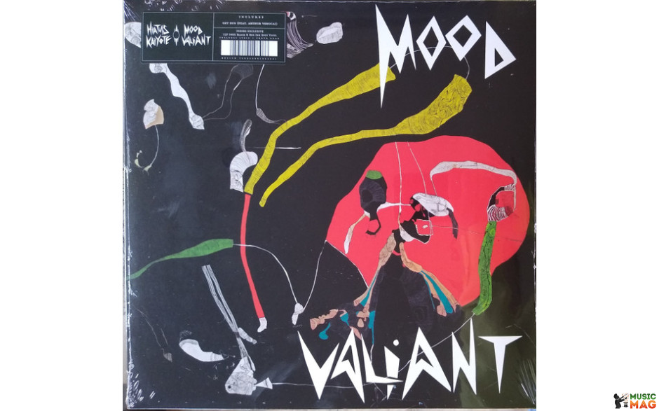 HIATUS KAIYOTE - MOOD VALIANT 2021 (BF112N, Black & Red) BRAINFEEDER/EU MINT (5054429148466)