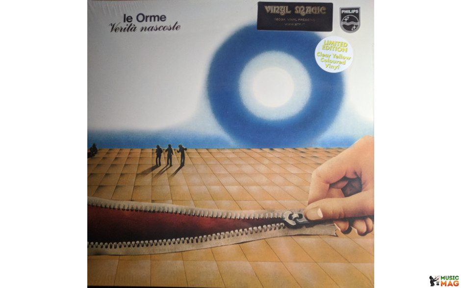 LE ORME - VERITA NASCOSTE 2021 (VMLP192, LTD., Yellow) VINYL MAGIC/EU MINT (8016158019254)