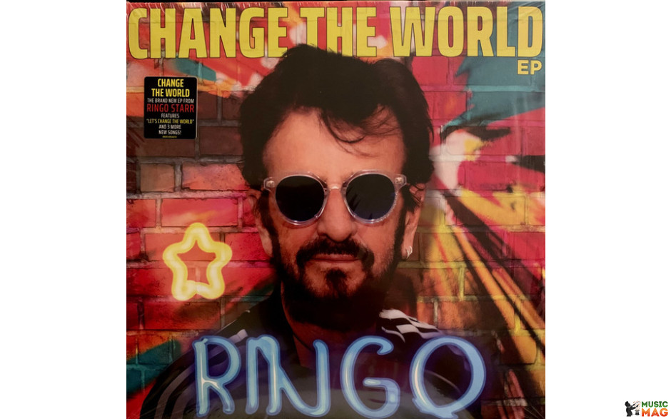 RINGO STARR - CHANGE THE WORLD 2021 (00602438546510, 10", EP) UME/EU MINT (0602438546510)