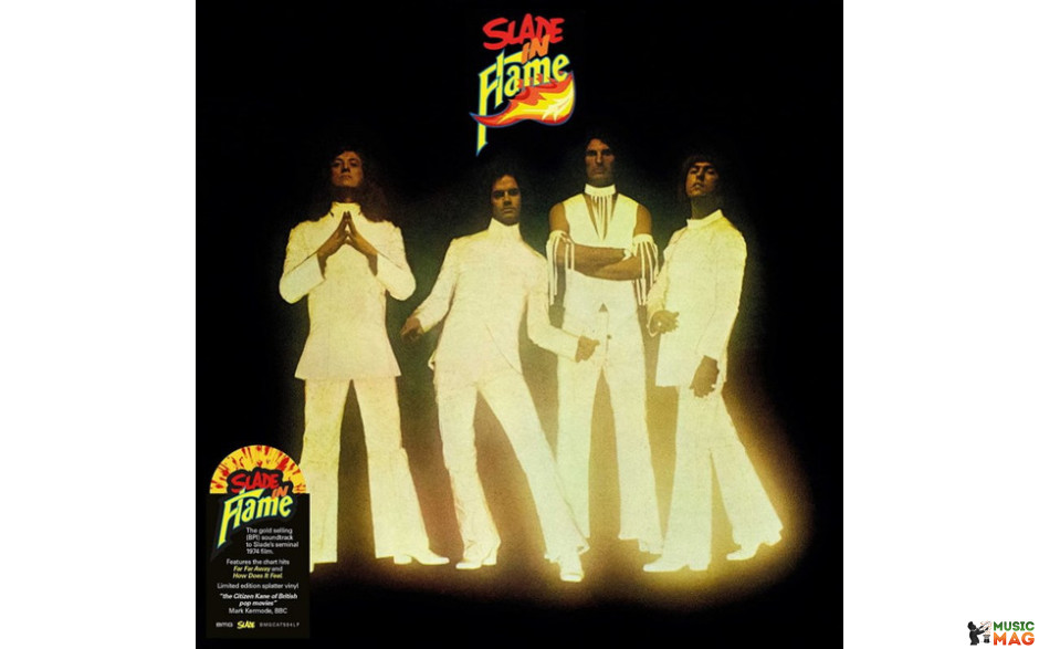 SLADE - SLADE IN FLAME 1974/2021 (BMGCAT504LP, Yellow/Red Splatter) BMG/EU MINT (4050538659412)