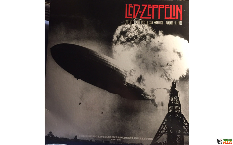 LED ZEPPELIN - LIVE AT FILLMORE WEST- JANUARY 9, 1969 2021 ( SRFM0014CV, Orange) SECOND/EU MINT (9003829977448)