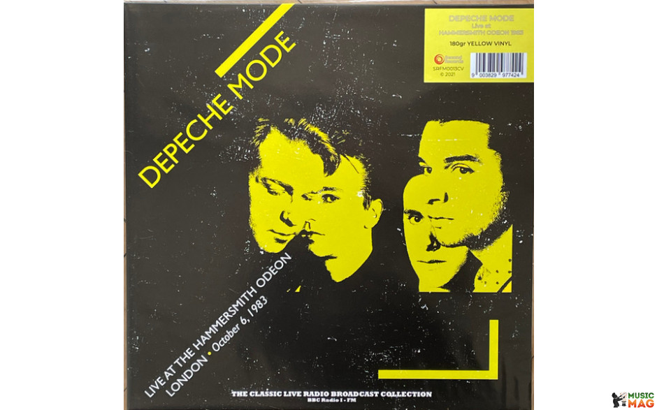 DEPECHE MODE - LIVE AT THE HAMMERSMITH 1983 2022 (SRFM0013CV, 180 gm., Yellow) SR/EU MINT (9003829977424)