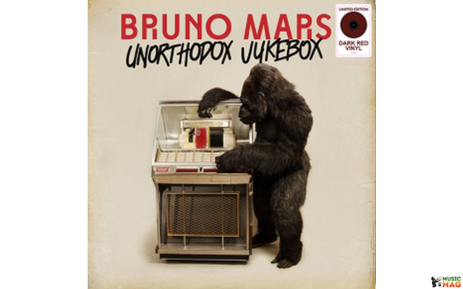 BRUNO MARS - UNORTHODOX JUKEBOX 2022 (7567-87617-1, LTD., Dark Red) ATLANTIC/EU MINT (0075678639890)