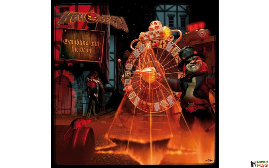 HELLOWEEN - GAMBLING WITH THE DEVIL 2 LP Set 2019 (NB 4878-1, LTD., Red / Orange) N.B./EU MINT (0727361487812)