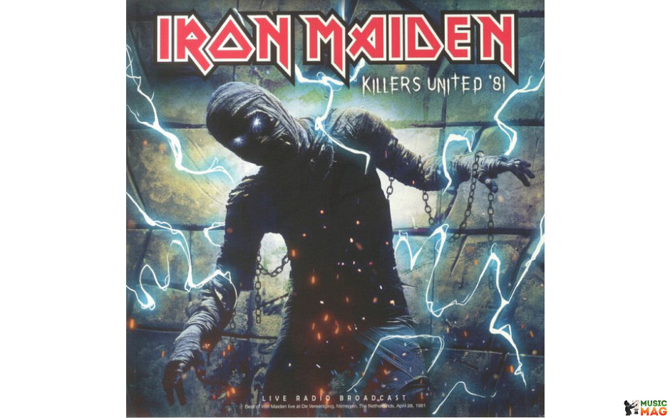 IRON MAIDEN - KILLERS UNITED "81: LIVE RADIO BROADCAST 2022 CULT LEGENDS/EU MINT (8717662586927)