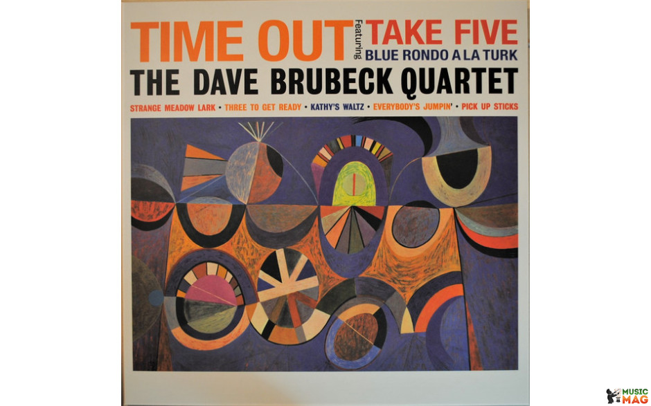 DAVE BRUBECK QUARTET - TIME OUT 1959/2022 (SRPD0008) SECOND RECORDS/EU MINT (9003829977813)