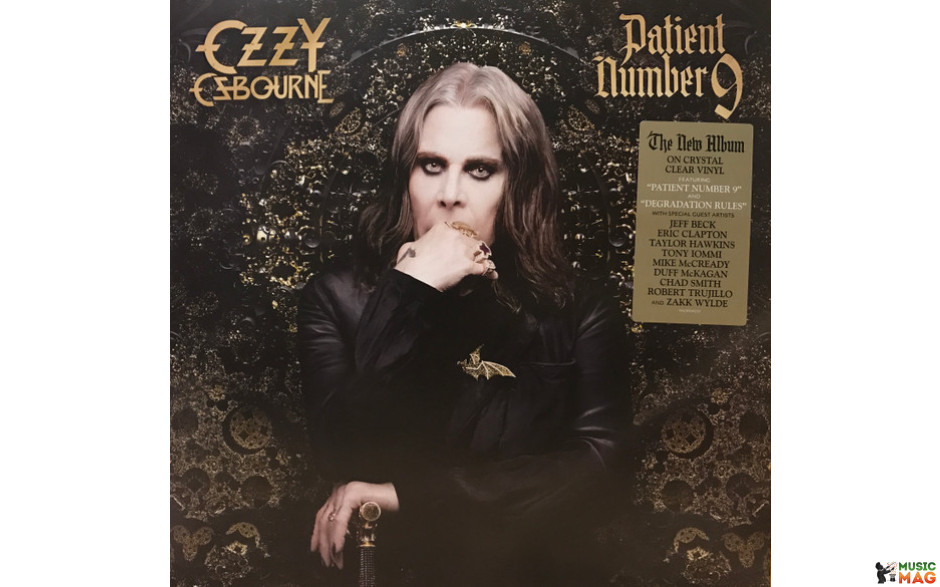 OZZY OSBOURNE - PATIENT NUMBER 9 2 LP Set 2022 (19658729281, LTD., Clear) SONY MUSIC/EU MINT (0196587292812)